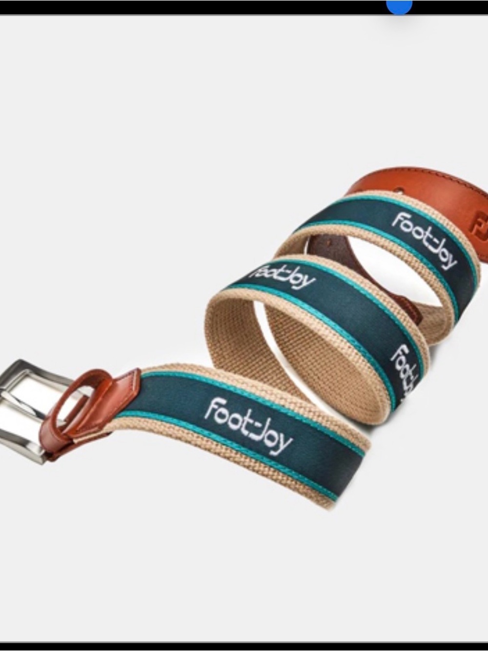 FootJoy Golf Belt Beige/Green